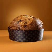 Panettone al burro di bufala con cioccolato e caramello Casabufala