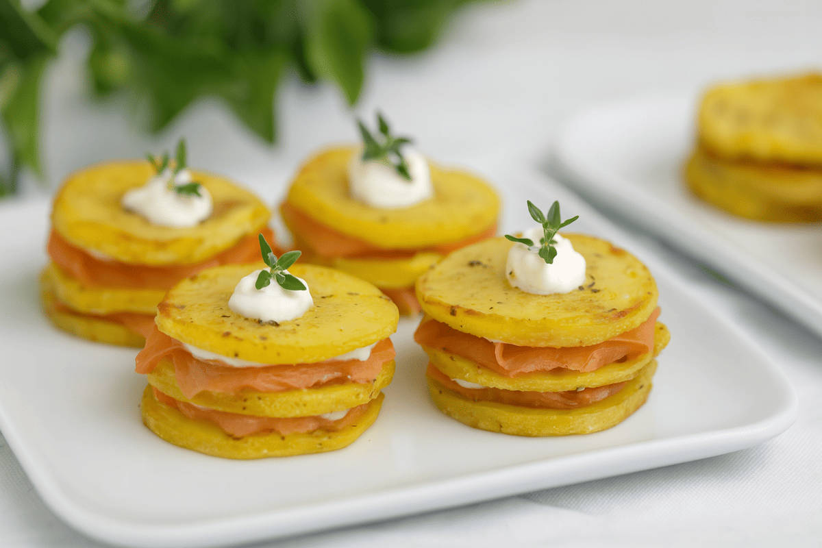 Millefoglie con provola affumicata di bufala Casabufala