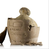 Caciocavallo stagionata in anfora di creta